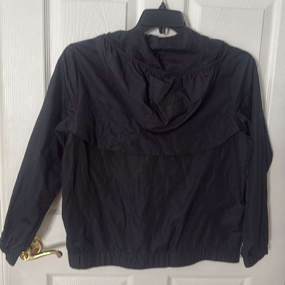 NWT Orangetheory Black and Orange Jacket windbreaker with front pocket small - Picture 5 of 5